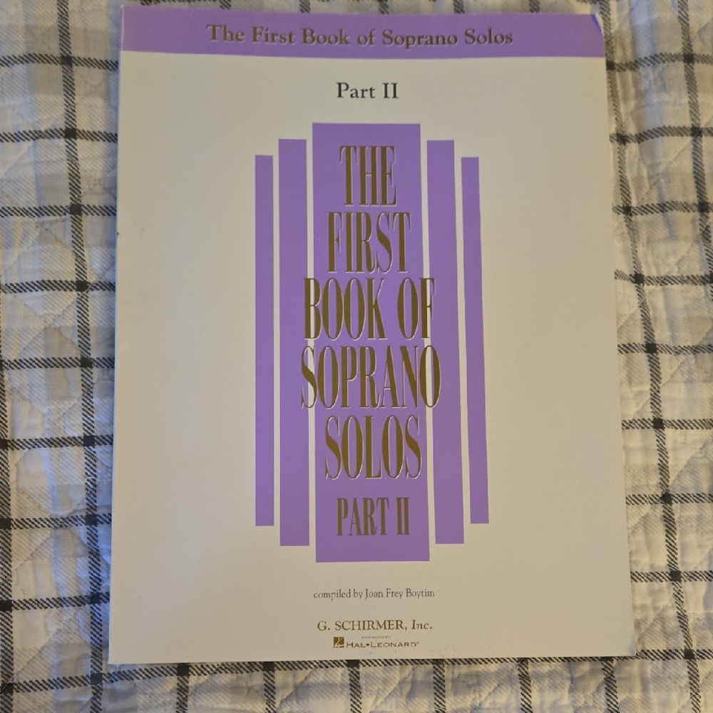 1993 The First Book of Soprano Solos Part II